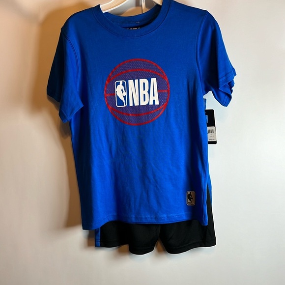 NBA Other - Official NBA Boys 2 piece shorts & t-shirt set Size 8